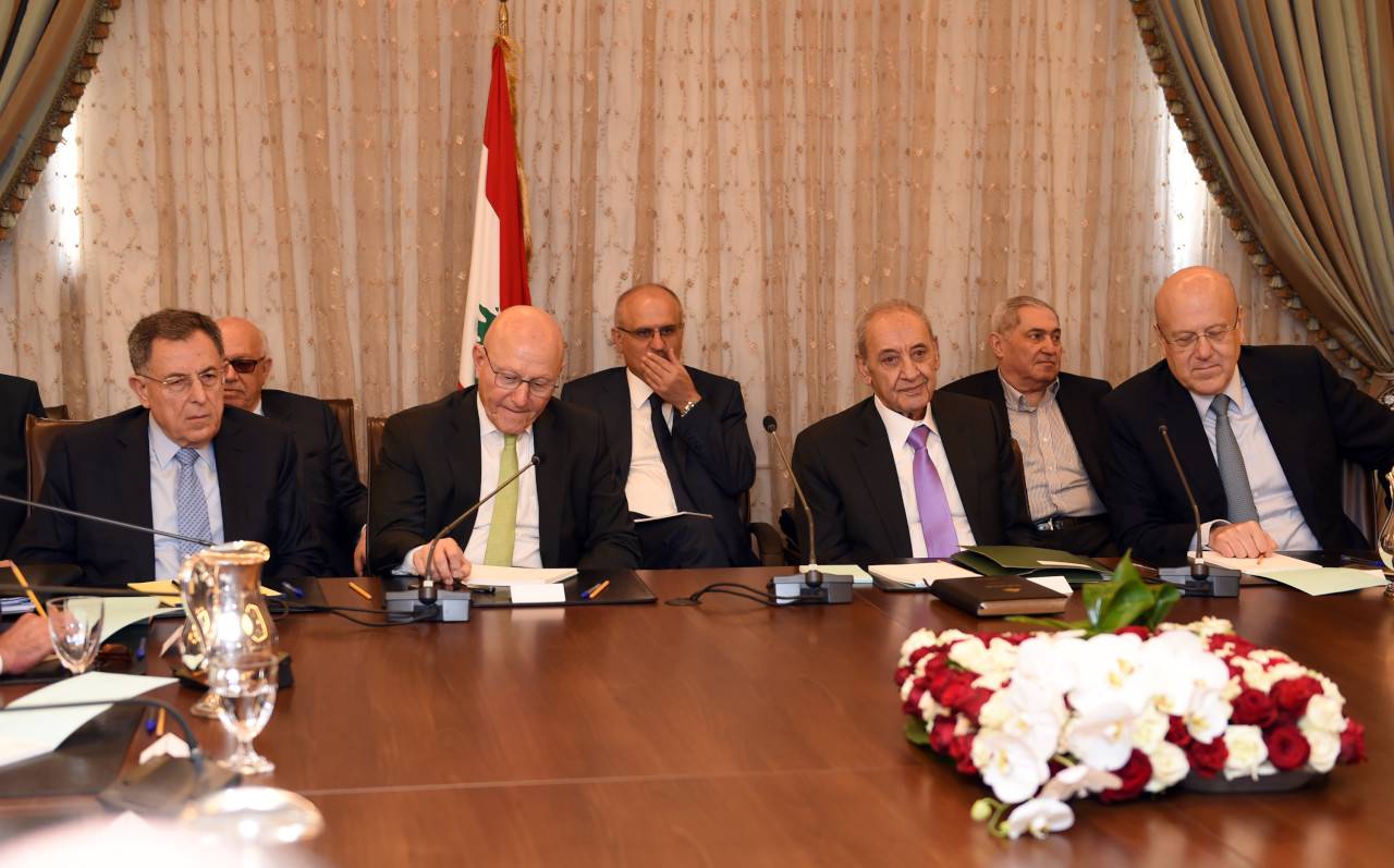 ميقاتي: حل الأزمة يبدأ بالاتفاق على قانون انتخاب ثم انتخاب رئيس