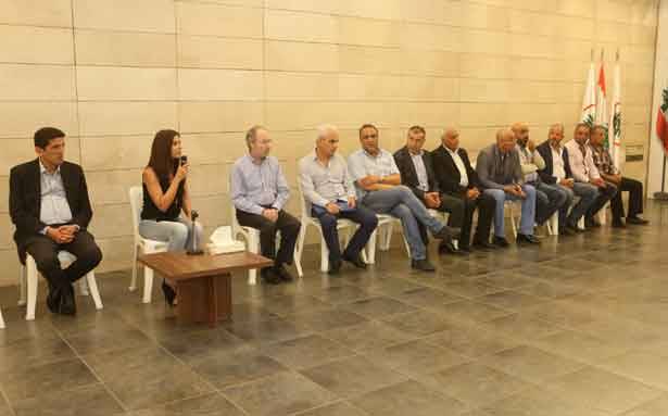 جعجع وكيروز عرضا تعويضات
الإستملاكات في بشري