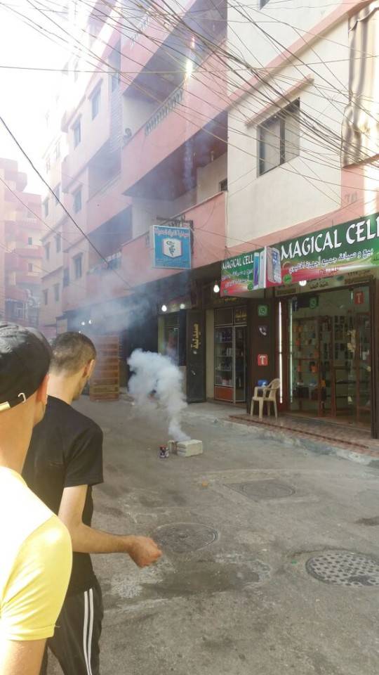 بالصور: أضرار إصدار نتائج البريفيه في مدينة صيدا