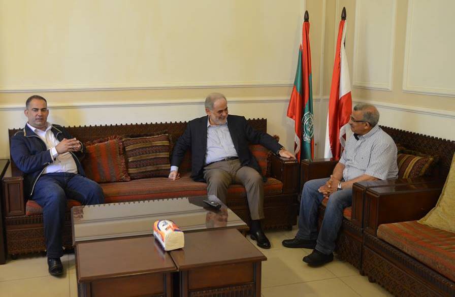 أسامة سعد استقبل أبو زيد