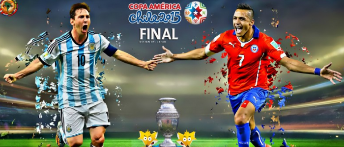 تشيلي بطل كوبا اميركا وميسي اهدر ضربة جزاء