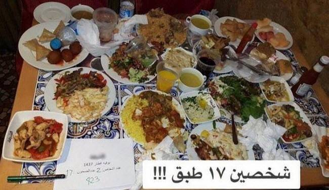 بالصور.. هكذا يفطرون في السعودية!
