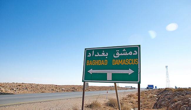 طريق بغداد دمشق سالك خلال اسابيع