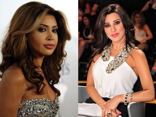 بالصورة.. هذا ما دار بين نجوى كرم ونوال الزغبي!