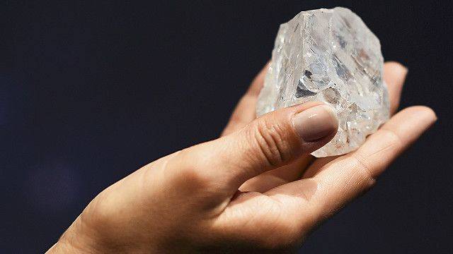 أكبر قطعة ماس خام لا تجد من يشتريها!