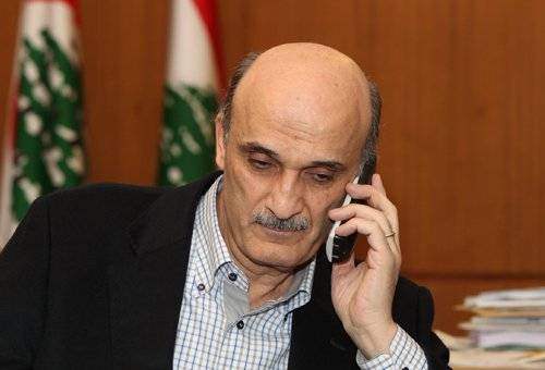 جعجع التقى وفدي بلديتي الدكوانة والمنصورة