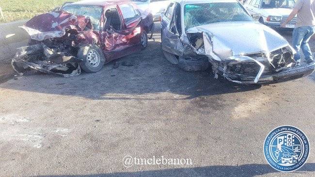 بالصورة : 4 قتلى في حادث تصادم على طريق عام جب جنين