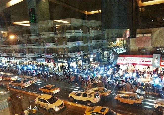 صور صادمة في الداخل.. منطقة الكرادة العراقية قبل وبعد التفجير الارهابي!