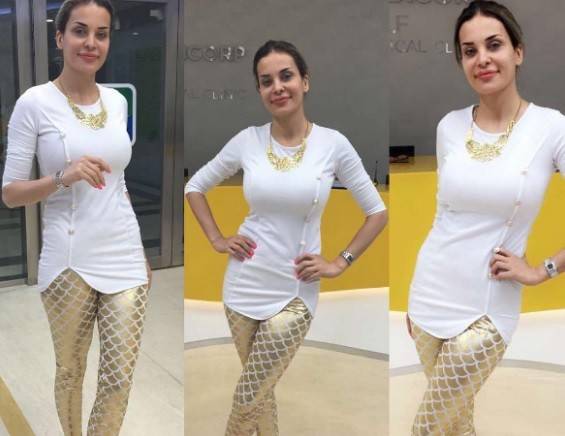 بالصورة.. ابنة دومينيك حوراني كبرت وأصبحت نسخة عنها