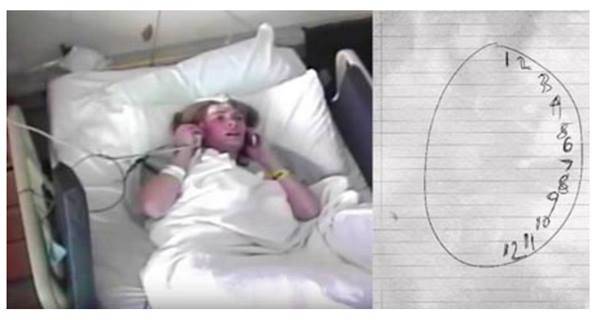 مذهل و بالفيديو: إمرأة مجنونة رسمت رسماً للطبيب وعندما رآه، عرف أنه يجب أن يتصرف فوراً !