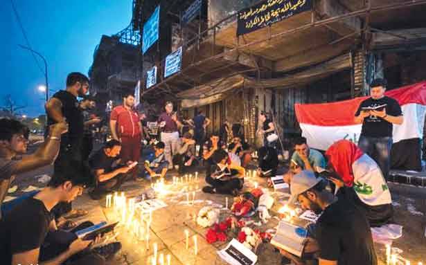 استقالة وزير الداخلية العراقي
الكرادة من الجو : مدينة اشباح