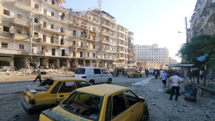 مقتل 30 مدنيا وإصابة 140 بقصف للمعارضة على حلب