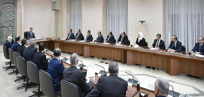 الرئيس الأسدللحكومةالجديدة:الوضع المعيشي للمواطنين يجب أن يكون من ألأولويات