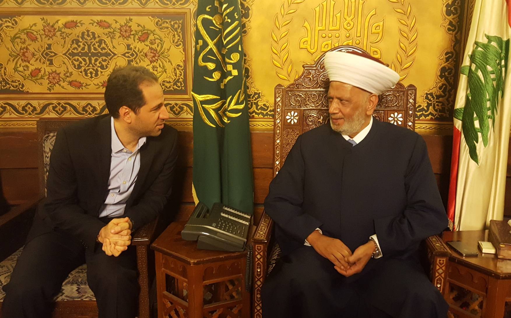 بعد عون ،سامي الجميل يزور دريان: الاعتدال يستطيع أن يعالج ظاهرة التطرف والارهاب