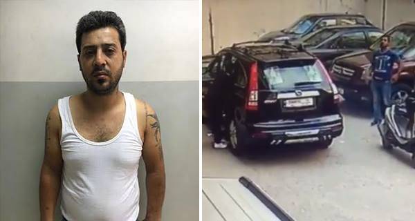بالفيديو و في وضح النهار... سرق حقيبتها من داخل سيارتها في بيروت و بوجودها