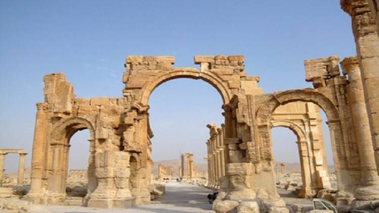 تقرير روسي عن حالة آثار تدمر