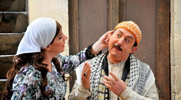 بالفيديو - عثرات مضحكة... كواليس تصوير مسلسل باب الحارة