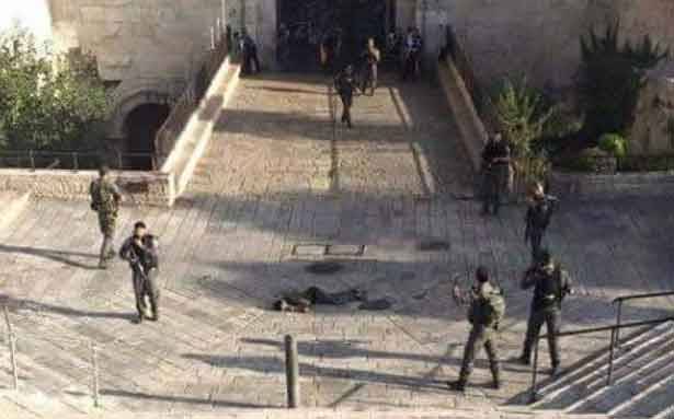 الاحتلال يعدم شاباً فلسطينياً شمال القدس