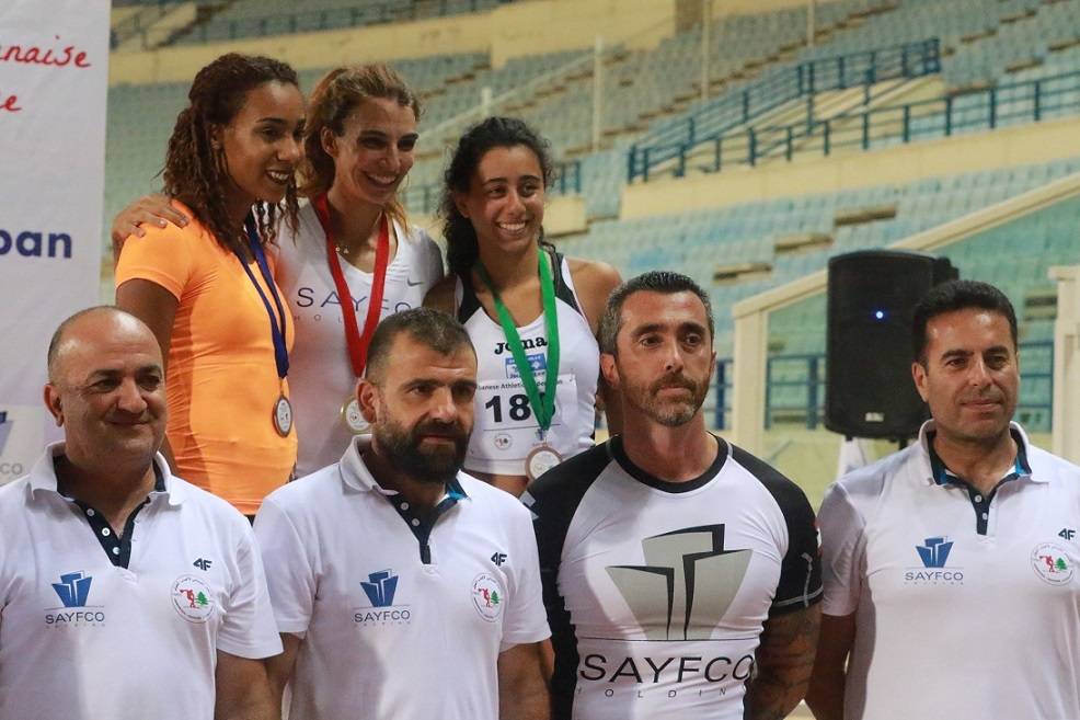 نتائج بطولة لبنان الافرادية في ألعاب القوى