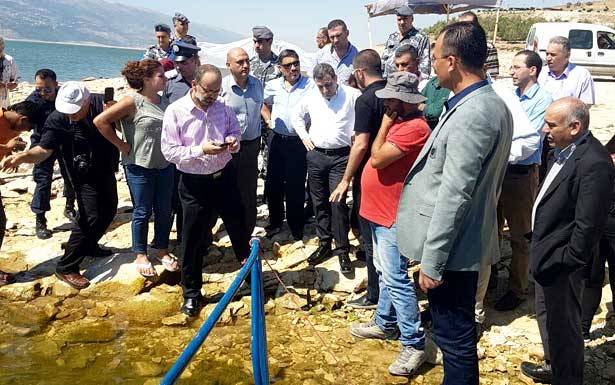 أبو فاعور: نقص الأوكسجين في القرعون أدى لنُفوق الأسماك والمشكلة في مجرى الليطاني وليس في البحيرة