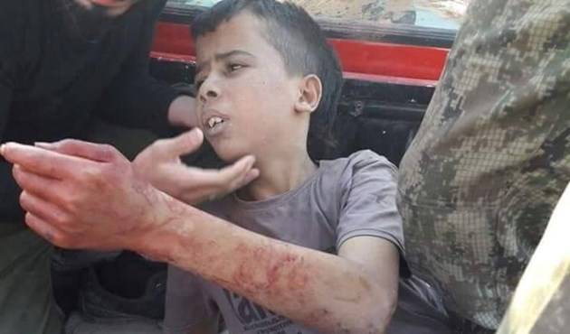 مقاتلو الجيش الحر يذبحون طفلاً فلسطينياً شمال حلب