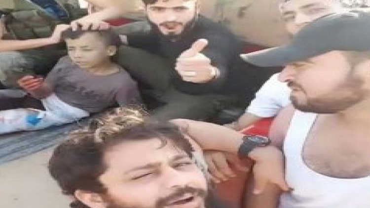 بالفيديو : الذباحون الوحوش يسألون طفل حندرات عن أمنيته الأخيرة