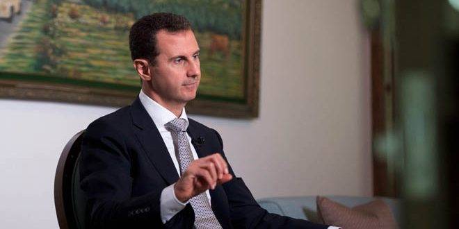 الرئيس الأسد: الإرهابيون وحلفاؤهم فشلوا