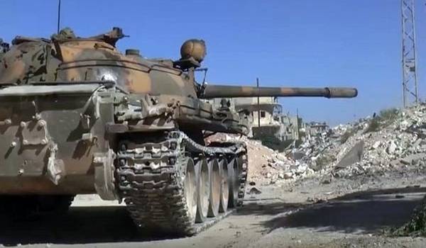 هجوم سوري مباغت على مواقع الارهابيين جنوب حلب