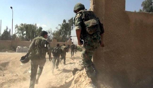 تقدم للجيش وحلفائه بالغوطة والحاق خسائر بالمسلحين