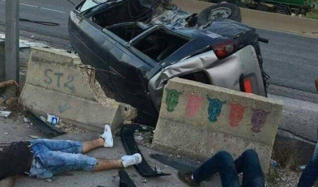حادث مروّع على طريق الصرفند ومقتل شابين