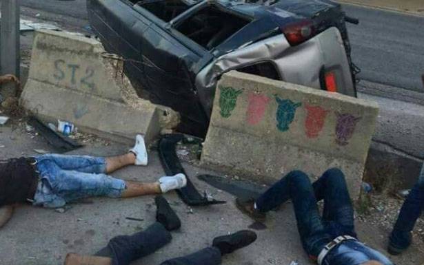 قتيلان وجرحى في انقلاب فان  في الصرفند