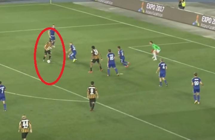 بالفيديو.. لاعب روسي يسجل هدفاً ساحراً