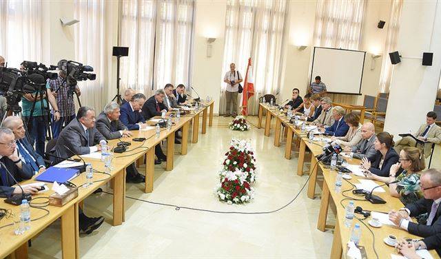 سفراء الاتحاد الأوروبي التقوا اللجنة المكلفة درس قانون الانتخاب