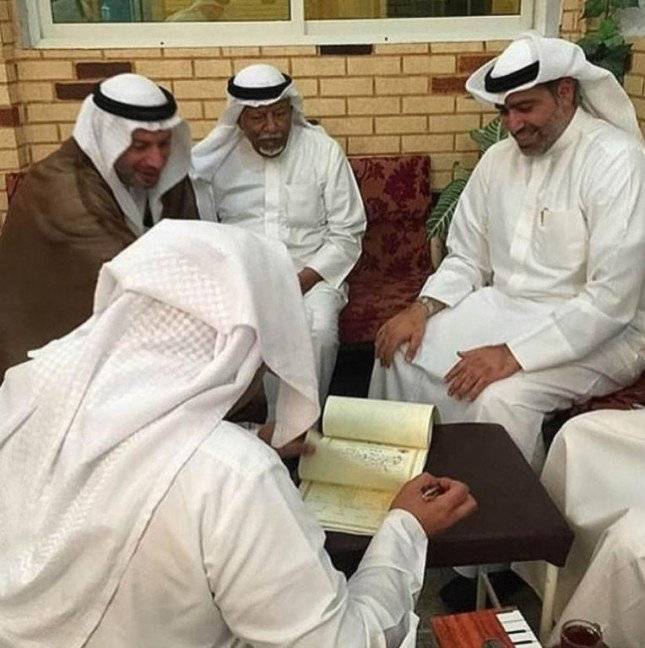 بالصور: عبدالله التركماني وحبيبة العبدالله يطلقان العزوبية