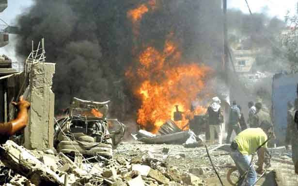 الجيش السوري يعرض على مسلحي حلب تسليم سلاحهم
عشرات القتلى والجرحى بتفجير ارهابي بالقامشلي