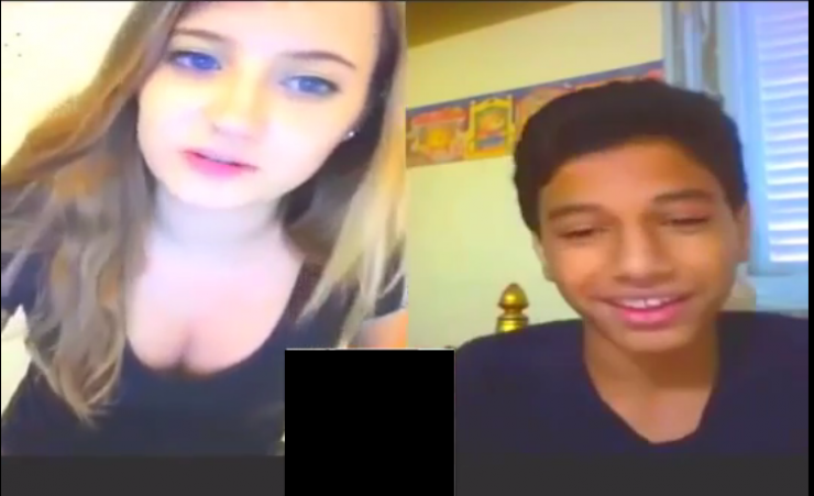 بالفيديو: محادثة جنسية بين 