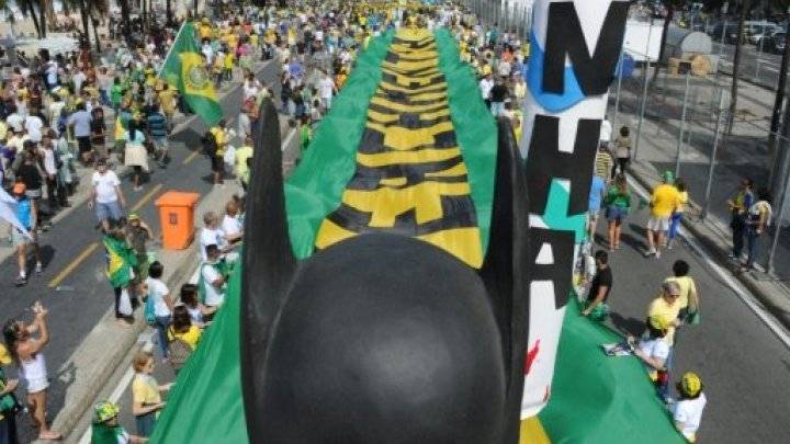 البرازيل تعيش على وقع مظاهرات حاشدة قبيل انطلاق أولمبياد ريو