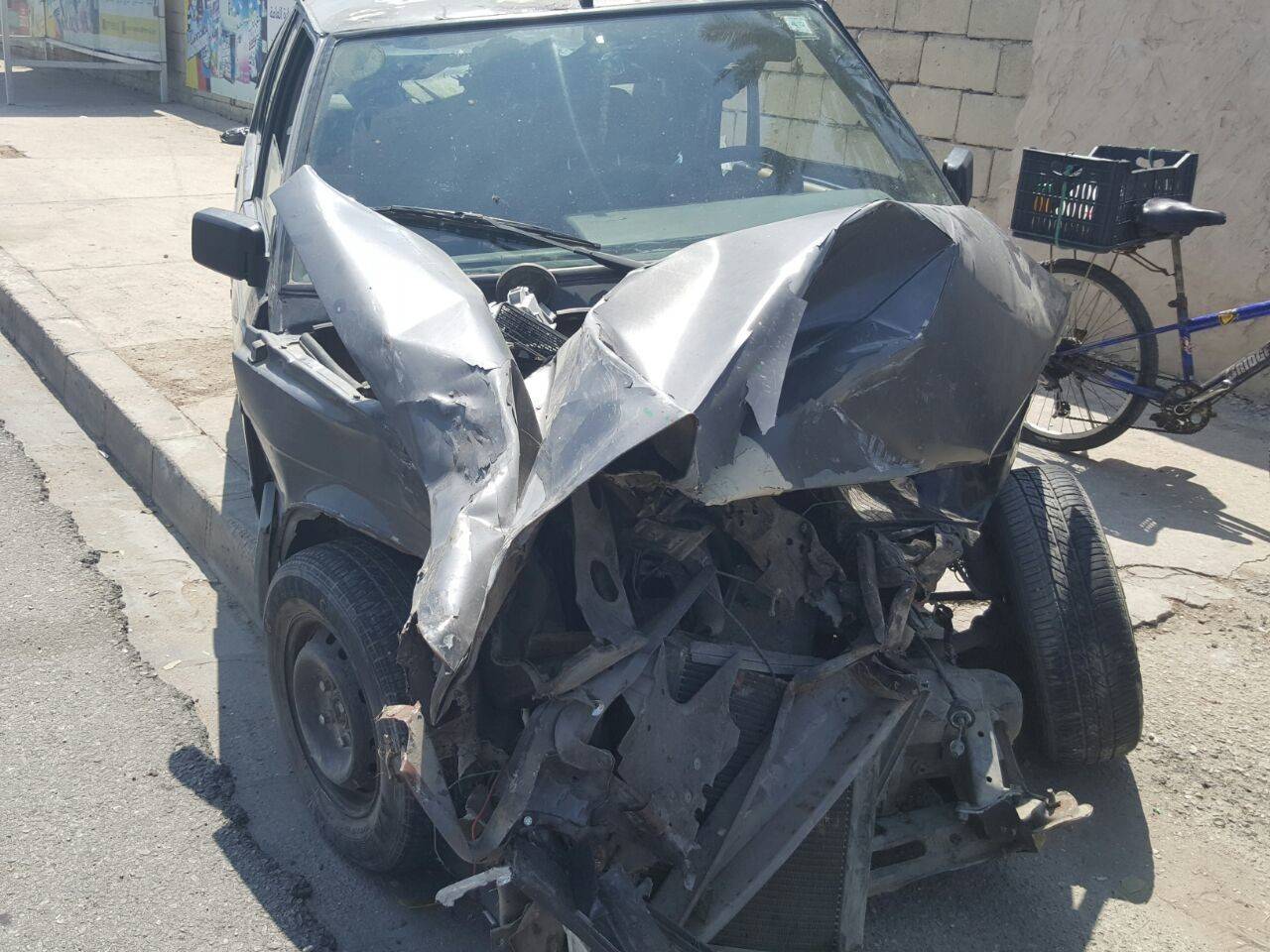بالصور: حادث سير مروع في صيدا