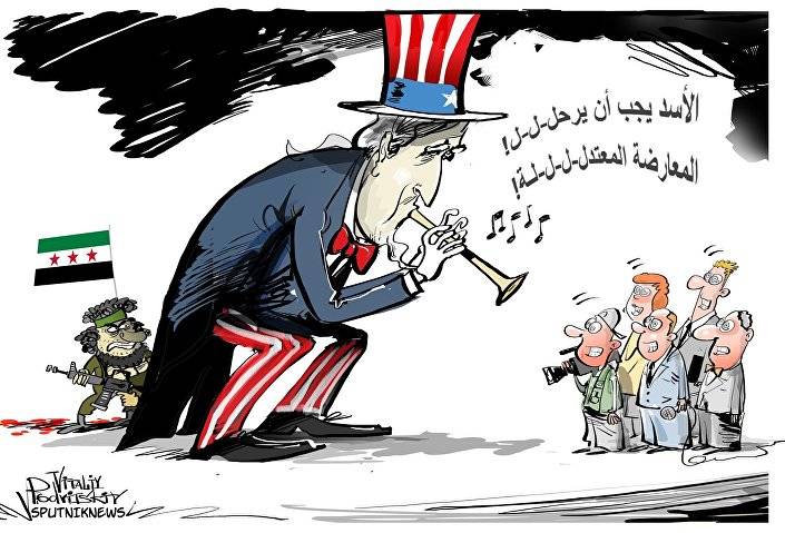 المعارضة المعتدلة على أنغام الولايات المتحدة
