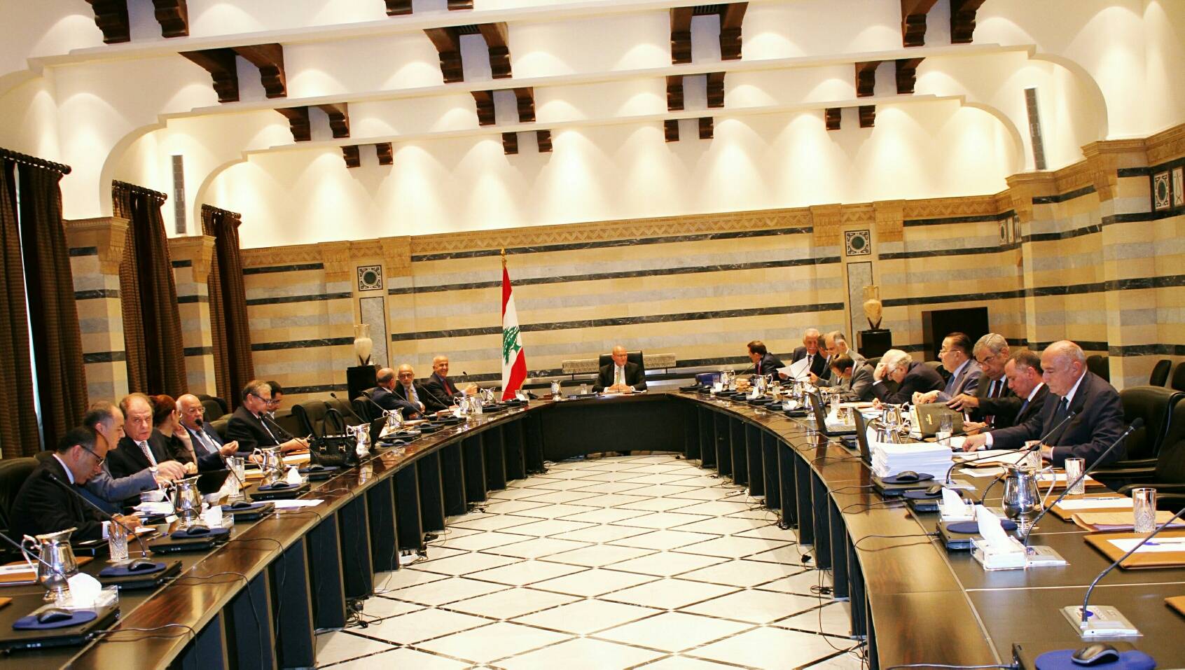 جلسة لمجلس الوزراء وعلى جدول اعماله 57 بنداً