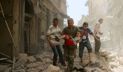 روسيا تحقق في استخدام المسلحين غازات سامة في حلب