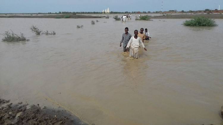 مقتل 76 شخصا في فيضانات السودان