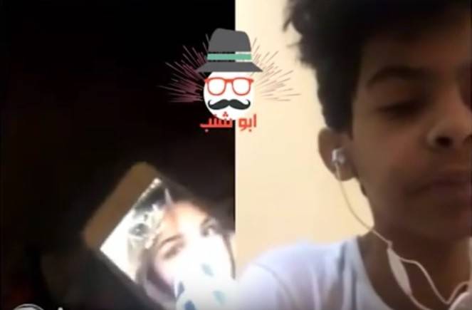 بالفيديو: أبو سن يجبر فتاةً خليجية على كشف صورها الخاصة!