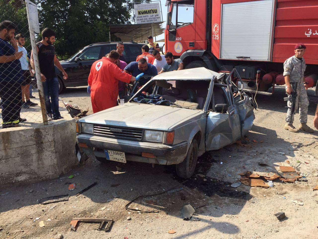 قتيل و3 جرحى نتيجة حادث سيرعلى طريق نهر ابراهيم