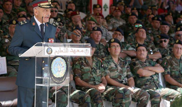 رئيس الأركان: الجيش سيحمي لبنان مستقبلا