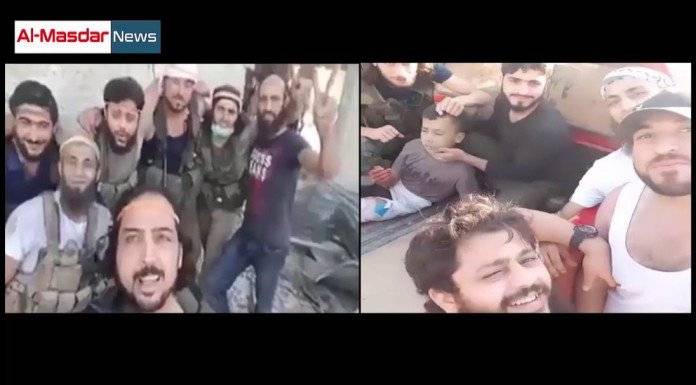 فيديو : مسلحو الزنكي  قاطعو رأس الطفل و المدعومون من أمريكا يظهرون في معارك الراموسة في حلب