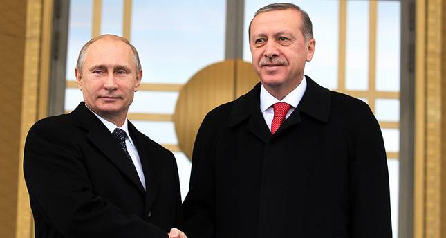 أردوغان: المحادثات مع صديقي بوتين ستفتح صفحة جديدة في العلاقات الثنائية