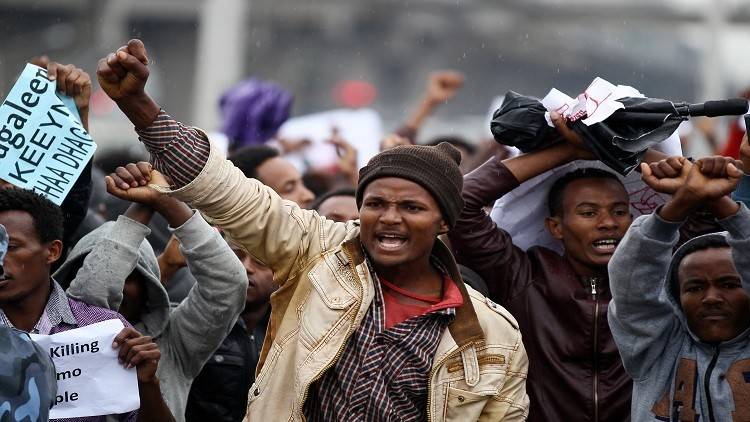 مقتل 50 شخصا خلال احتجاجات في إثيوبيا