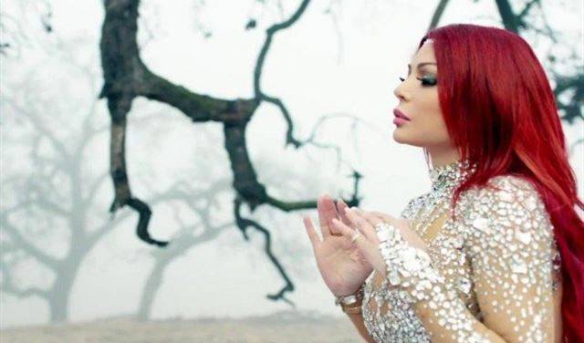هيفاء وهبي في لقطة طريفة ومثيرة من كواليس حفل 