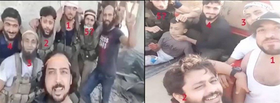 بالصور - هل تذكرون الإرهابيين الذين ذبحوا الطفل في حلب.. لن تصدقوا أين يتواجدون!!